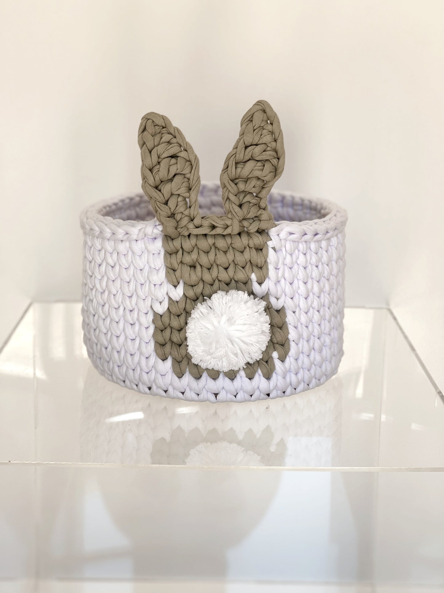 Furry Friend Crochet Baskets